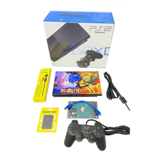 🎮 PlayStation 2 Slim + HD com OPL (diversos jogos) + Memory Card + Controle