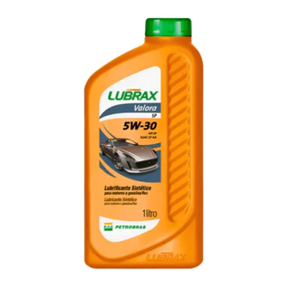 Kit Oleo Lubrax Valora Plus 5w30 Kit com 5L Oleos Lubrificante Sintetico