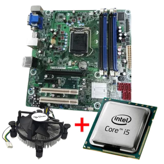 Kit Placa Mãe Upgrade – POS PIH55BX + Processador Core i5 + Cooler