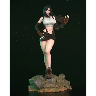Tifa final fantasy action figure vários modelos 15 a 30cm