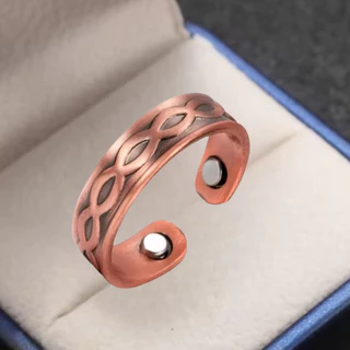 Anel magnetico de cobre Infinito