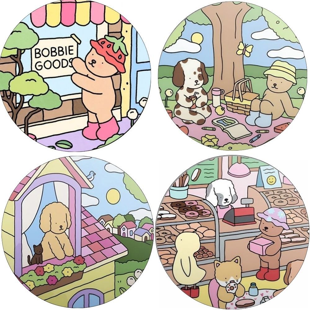 Kit 100un adesivo redondo bob god 5x5cm/etiquetas adesivas | Shopee Brasil
