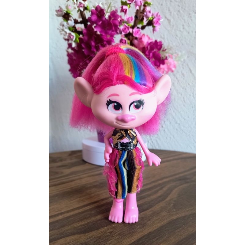 Boneca Trolls Poppy Hasbro - Usada | Shopee Brasil