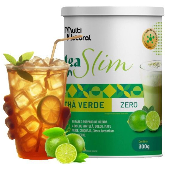 SLIM SABOR LIMÃO POTE 300g - MULTI NATURAL