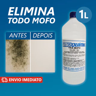 Limpa Tira Mofo Bolor Parede Piso 1L em Oferta na Shopee