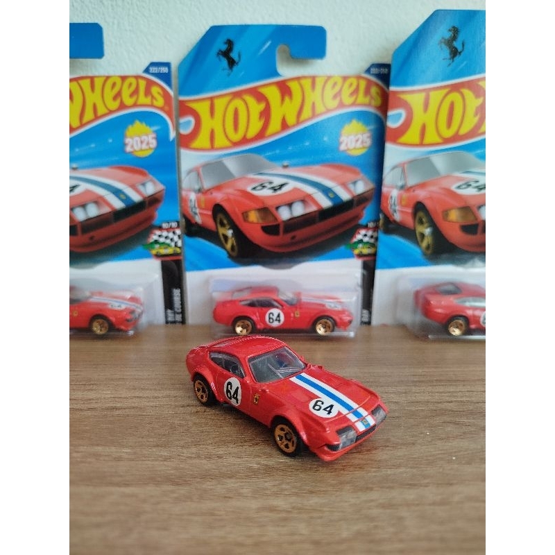 Hot Wheels Ferrari 365 GTB4 Competizione - Édition HW Race Day 10/10 | Échelle 1:64, Licence Officielle