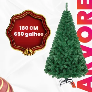 Árvore de Natal 1,50m 1,80m 2,10m Pinheiro Verde Cheia Luxo Gorda Decoração