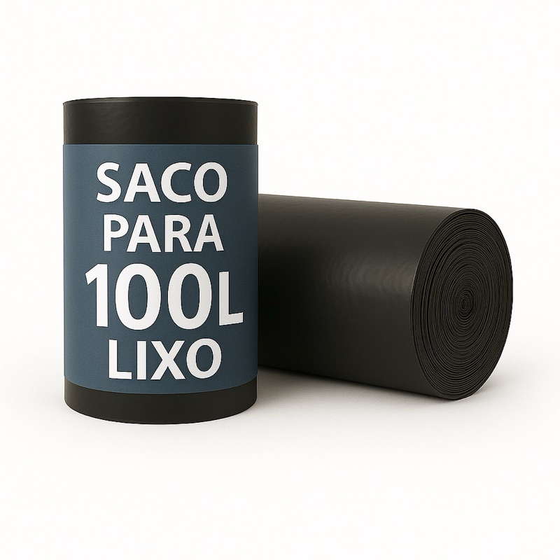 Sacos de Lixo Resistente 100L