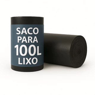 Sacos de Lixo Resistente 100L