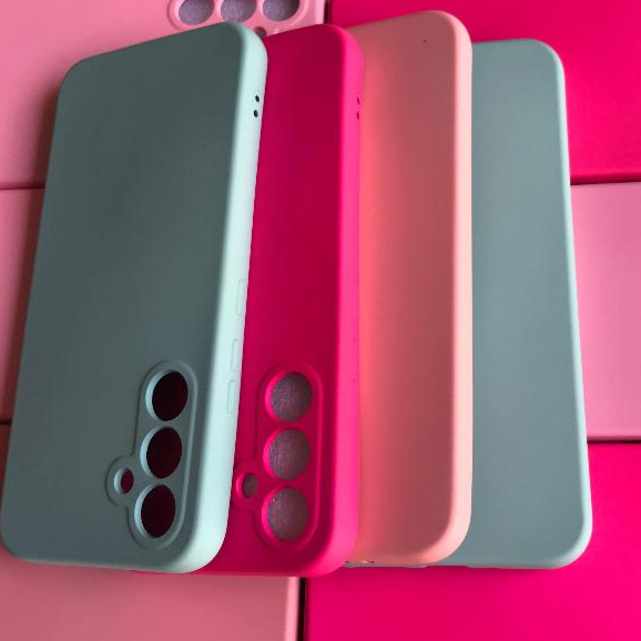 Capinha Samsung A54 5G Anti impacto Silicone Aveludado-capa Colorida