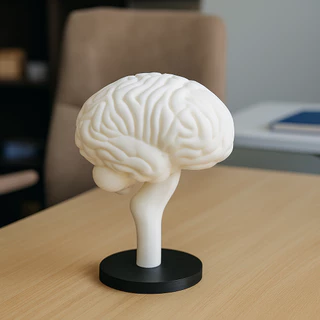 Modelo Anatômico de Cérebro 3D Decorativo psicologia – decoração consultório clínica