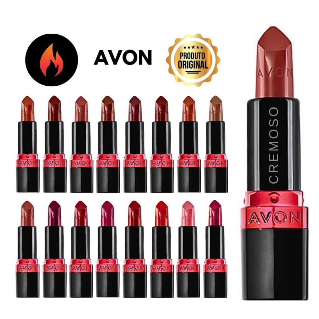 Batom Avon Ultra Color Cremoso 3,6 g | Novo Original Lacrado | Envio ...
