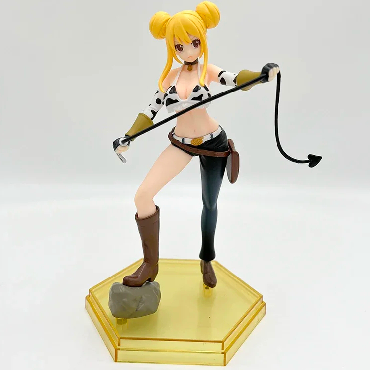 Action Figure Lucy Heartfilia - Fairy Tail, 19cm. | Shopee Brasil