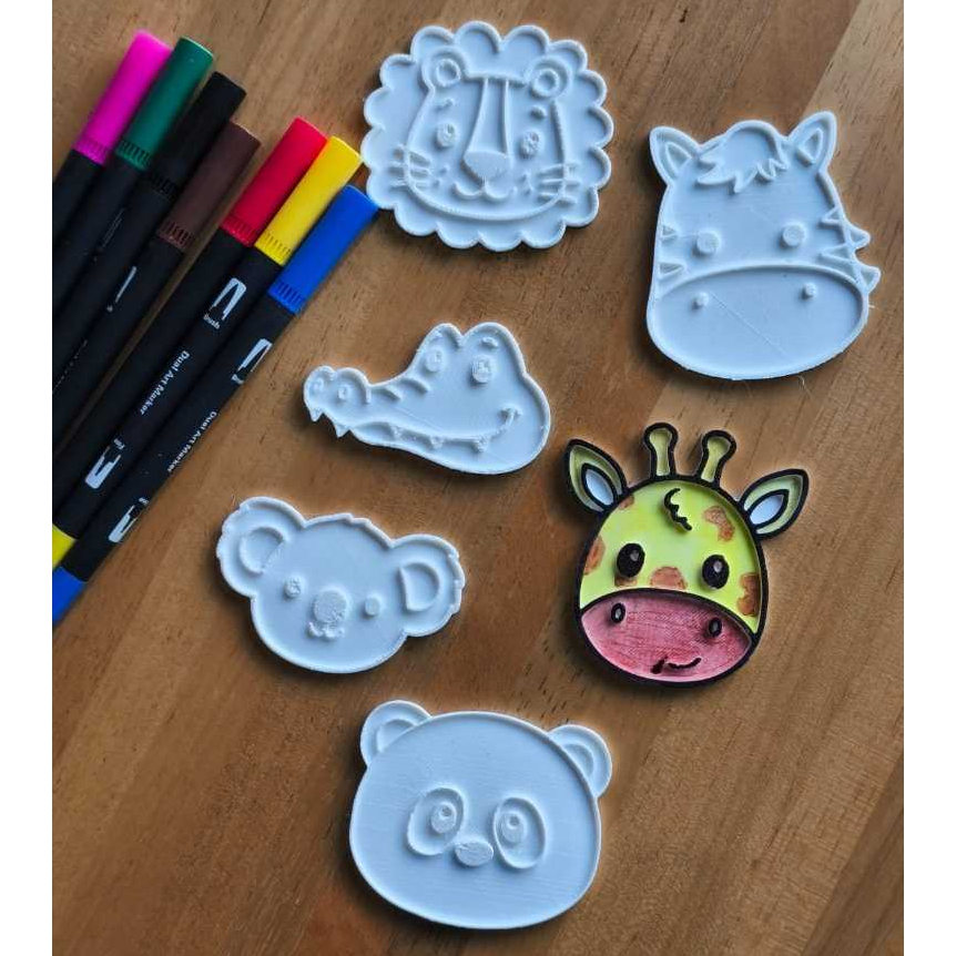 Kit de Placas para colorir e pintar crianças | Shopee Brasil