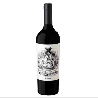 VINHO CORDERO CON PIEL DE LOBO MALBEC GARRAFA COM 750 ML CX C/ 06