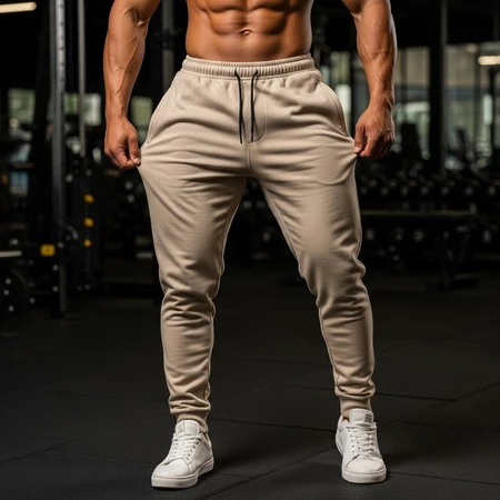 Calça Jogger Tactel com Elastano para Treino Esportiva Masculina