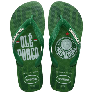 Chinelo do Palmeiras Havaianas Top Time Oficial Modelo Novo Original