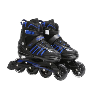 Patins Adultos Roller Inline Até 90KG Ajustável 4 Rodas Reto Masculino Feminino Promoção Barato em Oferta na Shopee