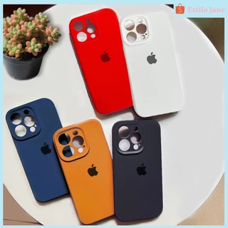 Capa de telefone de veludo macio de alta qualidade com proteção total compatível com iPhone 15 16 promax plus