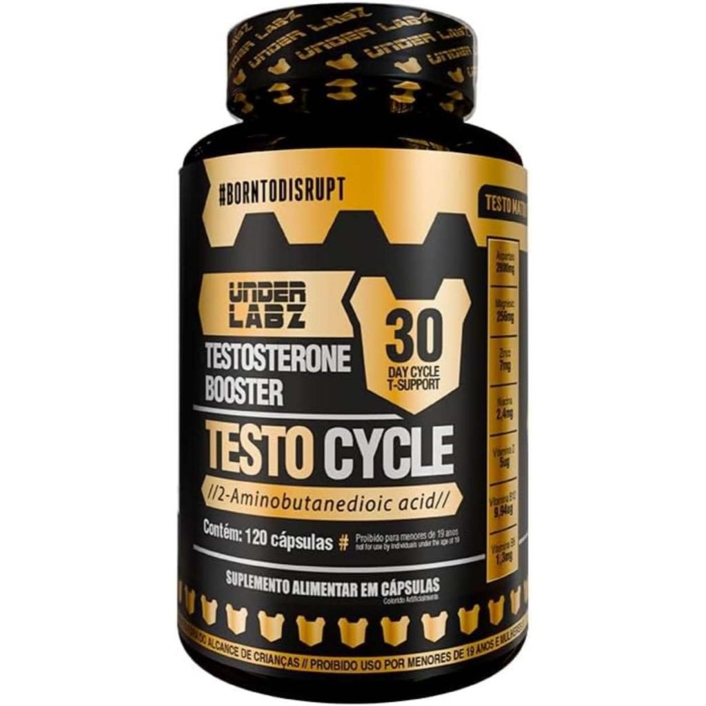 Testo Cycle 120 Tabletes - Under Labz | Shopee Brasil