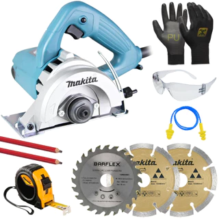 Serra Marmore 4.3/8'' 4100nh3z 1300w Makita + Kit Acessorios e Discos em Oferta na Shopee