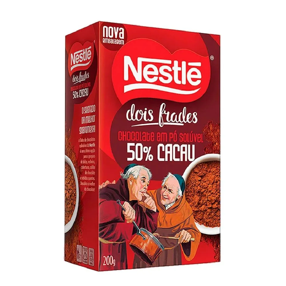 CHOCOLATE EM PO NESTLE 50% CACAU 200GR