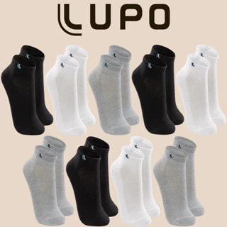 Kit De 9 Pares De Meias Lupo Sport Cano Curto Unissex Algodão Tamanho 33 ao 44 em Oferta na Shopee
