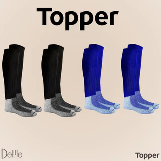 4 Meião Dominator Topper Esportivo Cano Alto Profissional Adulto e Juvenil Resistente e Confortável em Oferta na Shopee
