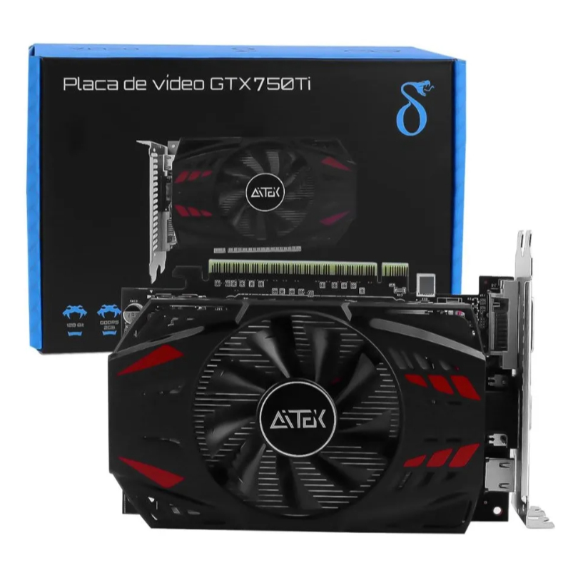 Placa De Vídeo GTX750TI Gddr5 2gb 128bit Pcle 3.0
