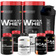 Kit 2x Waxy Whey 900g + 2x BCAA + 2x Creatina 100g + 2x Glutamina 100g + Coqueteleira - Bodybuilders