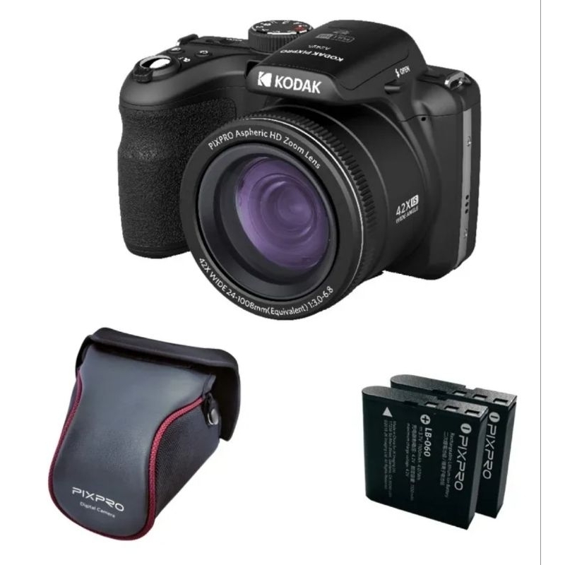 CÂMERA PROFISSIONAL KODAK PIXPRO AZ426 PRETA | Shopee Brasil