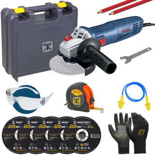 Esmerilhadeira Angular 115mm 710w Gws700 Bosch Com Maleta discos e kit epi em Oferta na Shopee