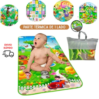 Tapete de Atividades Térmico Infantil Bebê Gigante Tatame Criança em Oferta na Shopee