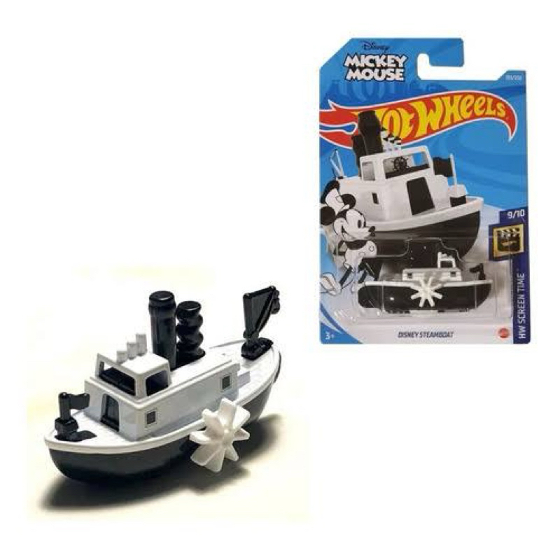 Hot Wheels Disney Steamboat Barco do Mickey Mouse | Shopee Brasil