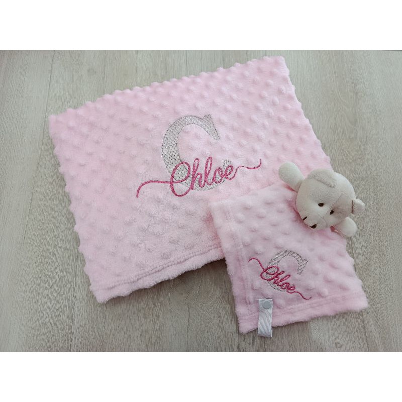 MANTA PIPOQUINHA COM NANINHA E NOME PERSONALIZADO