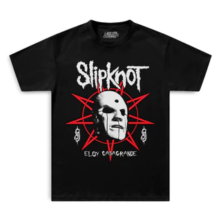 Camiseta Slipknot Eloy Casagrande Estampada Estilo Heavy Metal 100% Algodão Tamanhos Normal e Plus Size Disponíveis