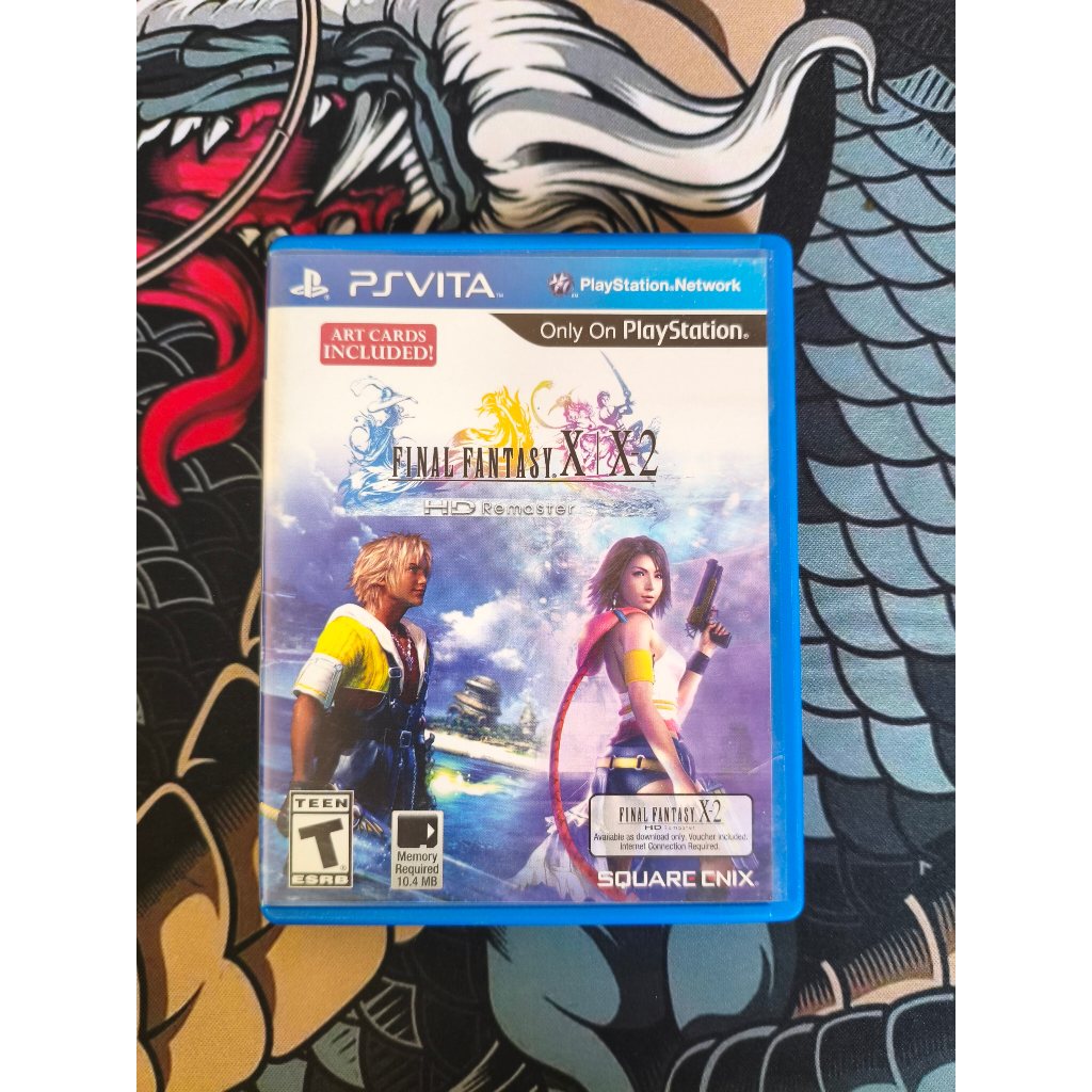 Final Fantasy X/X2 HD Remaster - PsVita | Shopee Brasil