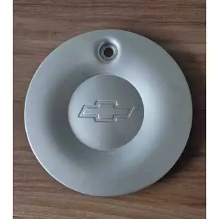 Calota centro de roda gm ventilador / catavento de aluminio (110425)