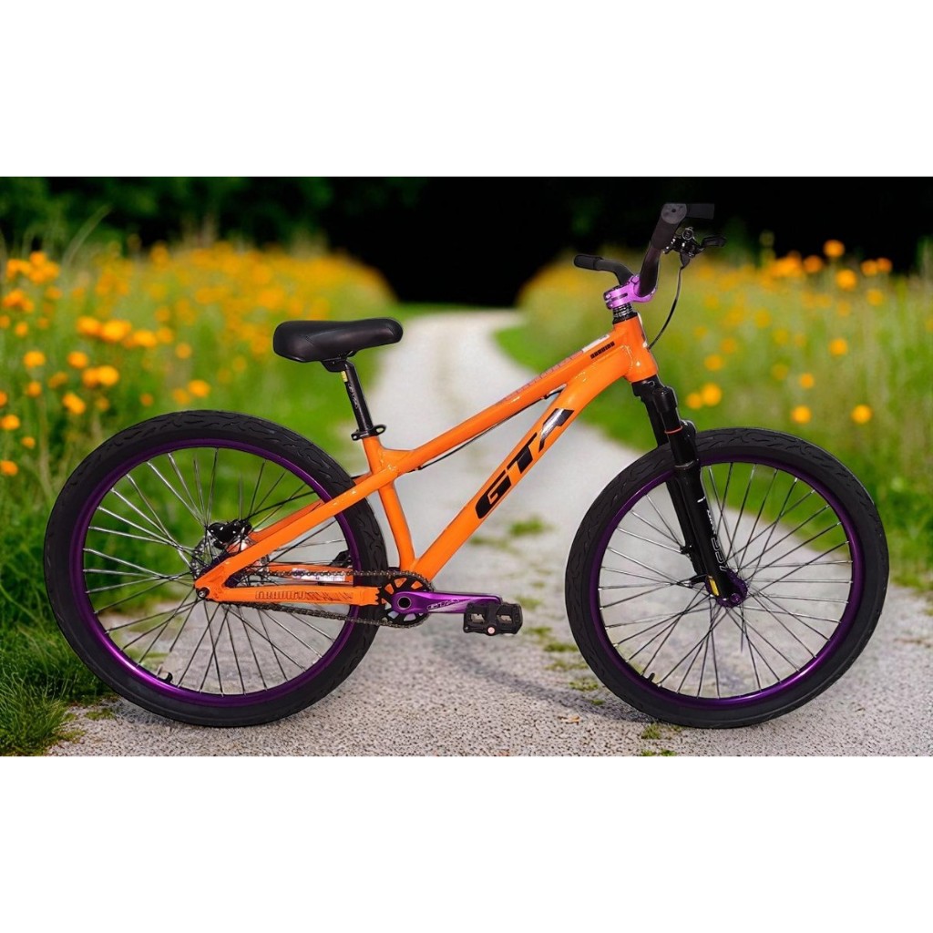 Bicicleta Aro 26 Freeride Gta Gravity Grau Manobras Freio a Disco