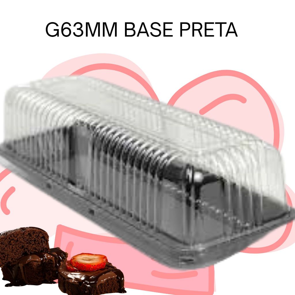 20 UNIDADES EMBALAGENS G63M TIRA PRETA TAMPA CRISTAL GALVANOTEK IDEAL ...