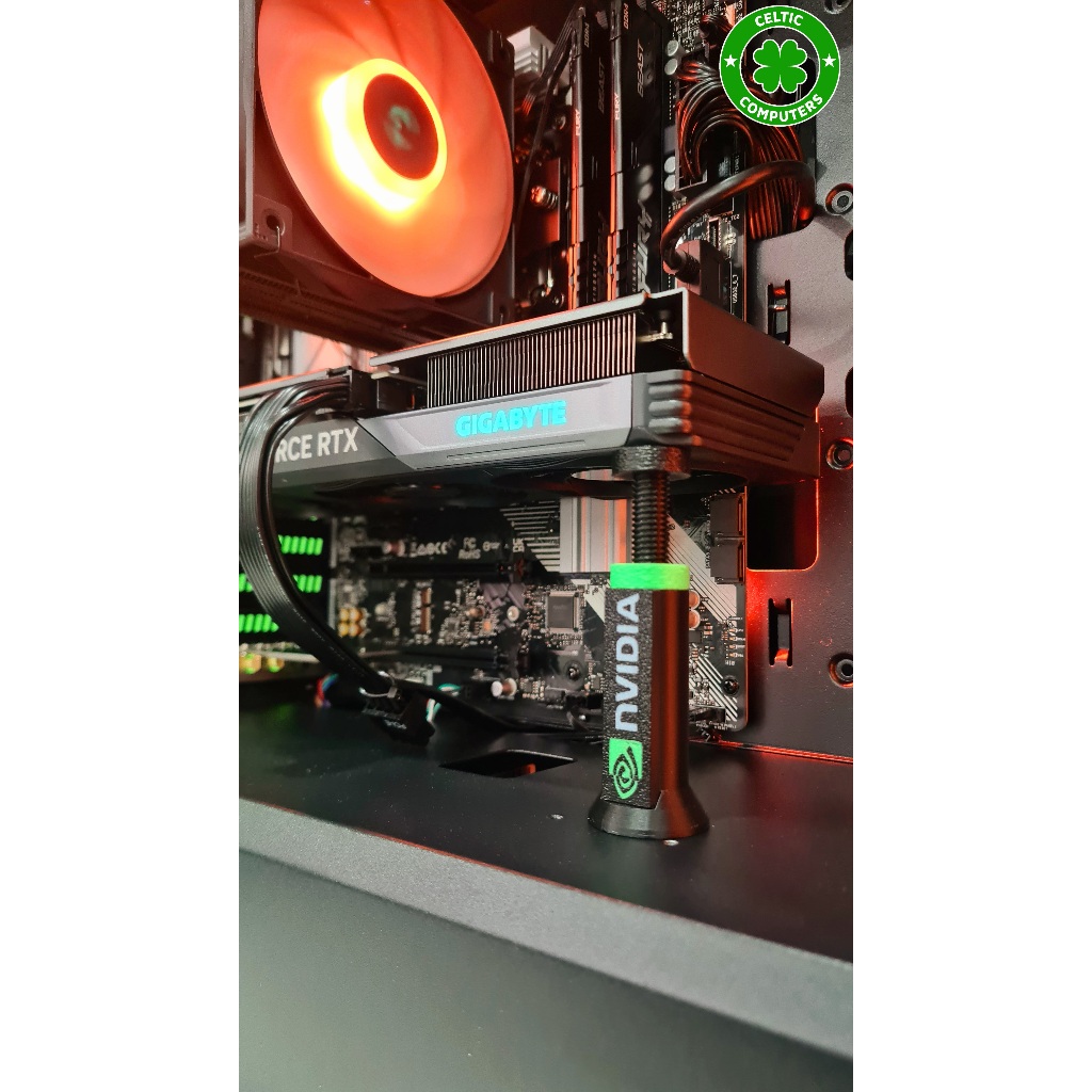 Suporte Ajustável Vertical De Placa de Video PC GPU HD Multicor ...