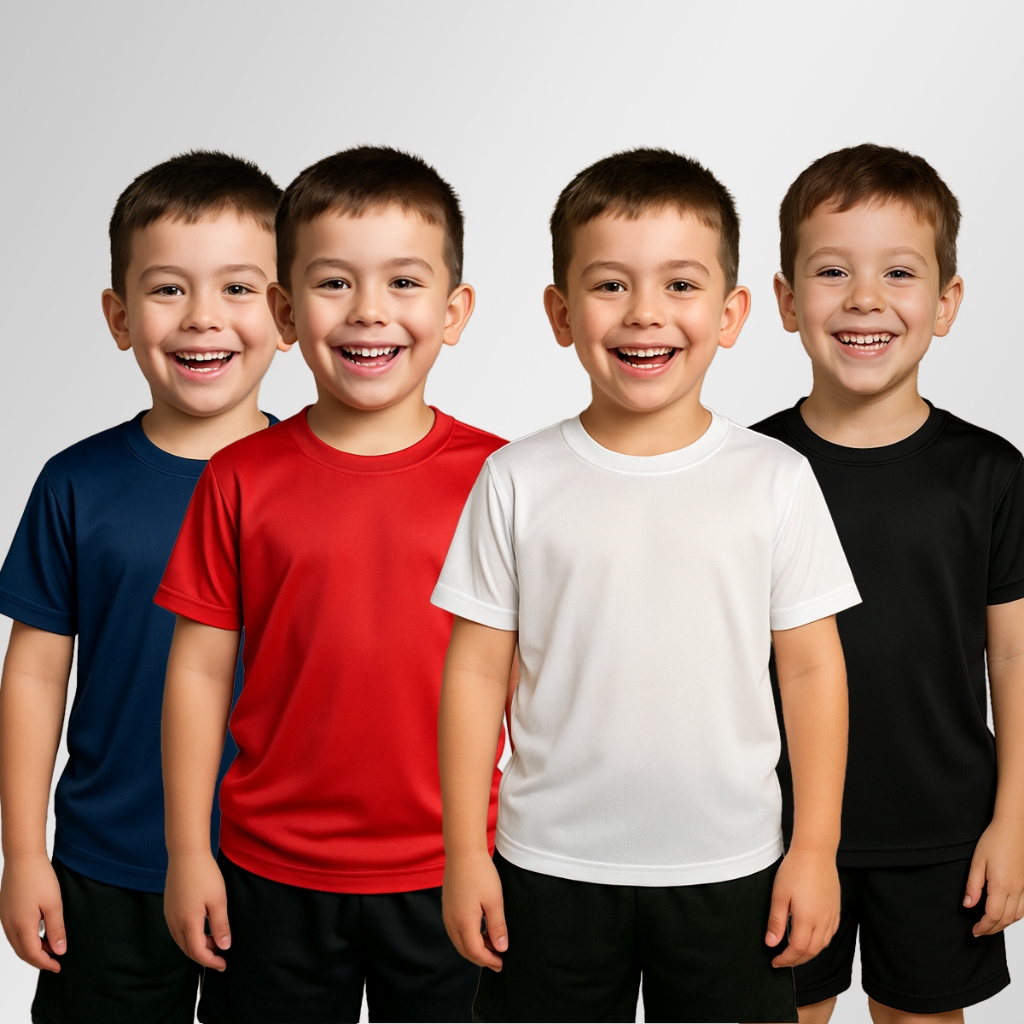 Camiseta Infantil Dry Fit Menino 2 ao 16 | Shopee Brasil