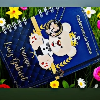 caderneta de saúde vacina 7ª edição completa com elástico passante e chaveiro envio em 24 horas em Oferta na Shopee