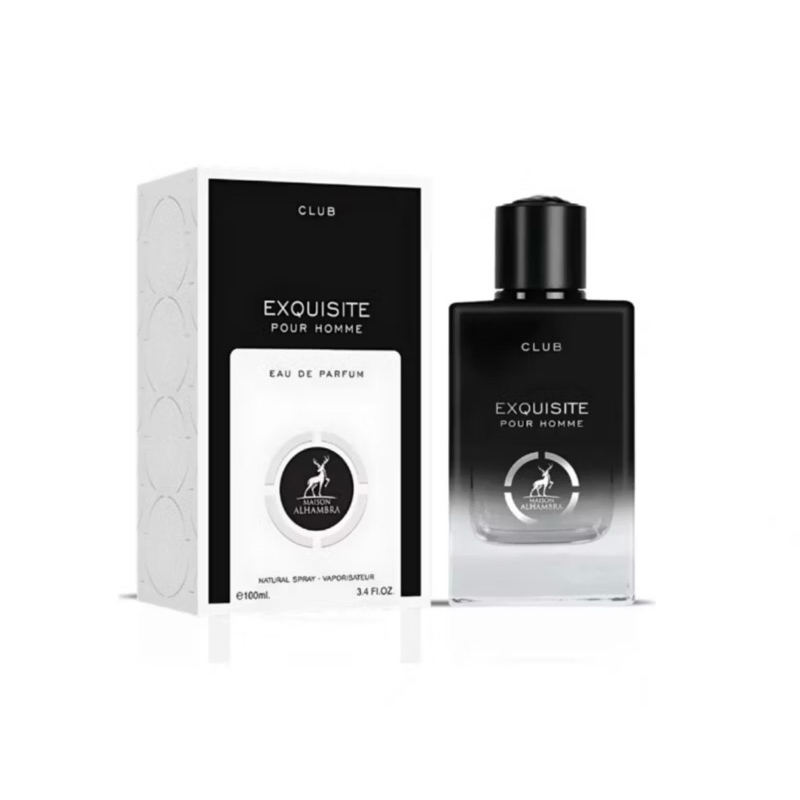 香水(男性用) Maison Alhambra Club Exquisite Perfume Árabe Maison Alhambra Exquisite Pour Homme 100ML | Shopee