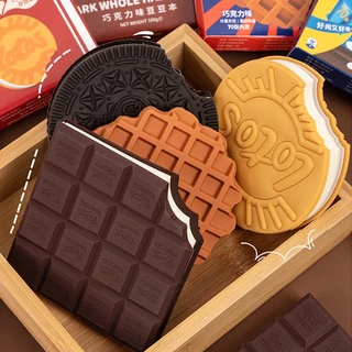 Cadernos Criativos De Biscoitos De Chocolate Perfumados Divertidos Post-it Anotações Presentes De Papelaria