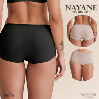 Calcinha Nayane Rodrigues Com Enchimento Aumenta o Bumbum Maxi Up Em Microfibra e Impermeavel em Oferta na Shopee