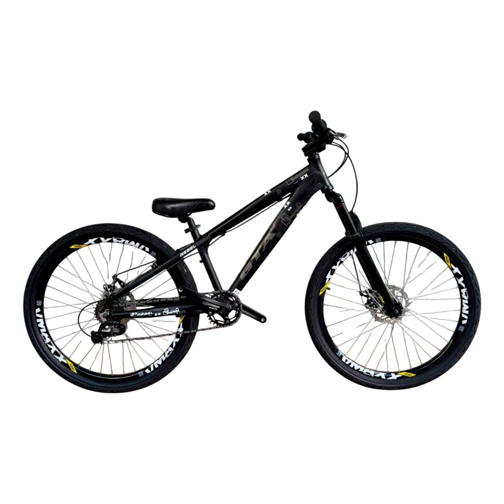 個人装備 REBELLION Bicicleta Aro 26 Gta Rebel Freeride Downhill Single 7v Rodas Vmaxx