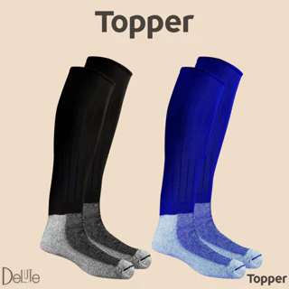 Kit 2 Meião Topper Dominator Profissional de Futebol Adulto Juvenil Cano Alto Resistente Esportivo em Oferta na Shopee