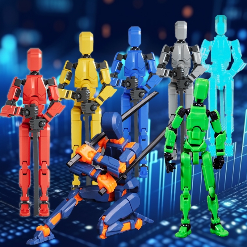 Boneco de Ação Dummy 13 - O Brinquedo Articulado que Revoluciona a Diversão!