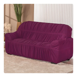 Capa Para Sofa De 3 Lugares em Malha Gel Elasticada em Oferta na Shopee
